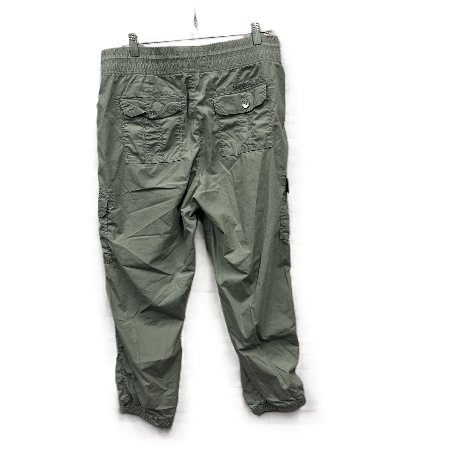 Athletic Pants By Calvin Klein In Green, Size: L