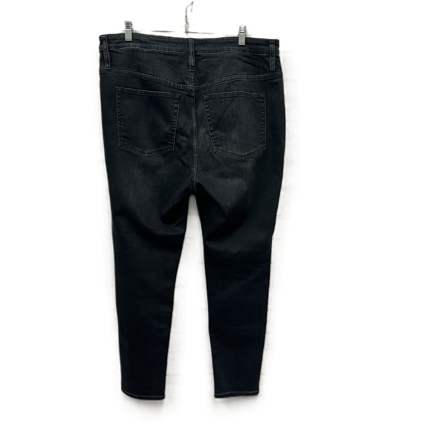 Jeans Straight By J. Crew In Black, Size: 16