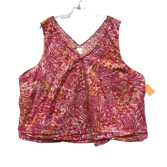 Top Sleeveless By Nic + Zoe  Size: 3x