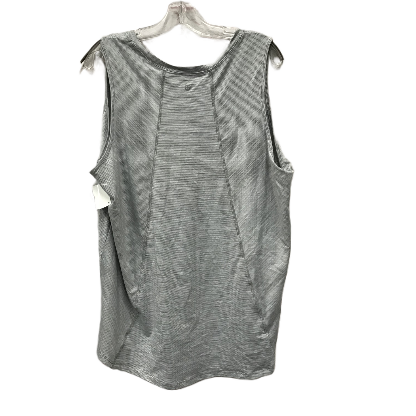 Grey Athletic Top Short Sleeve By Rbx, Size: 3x