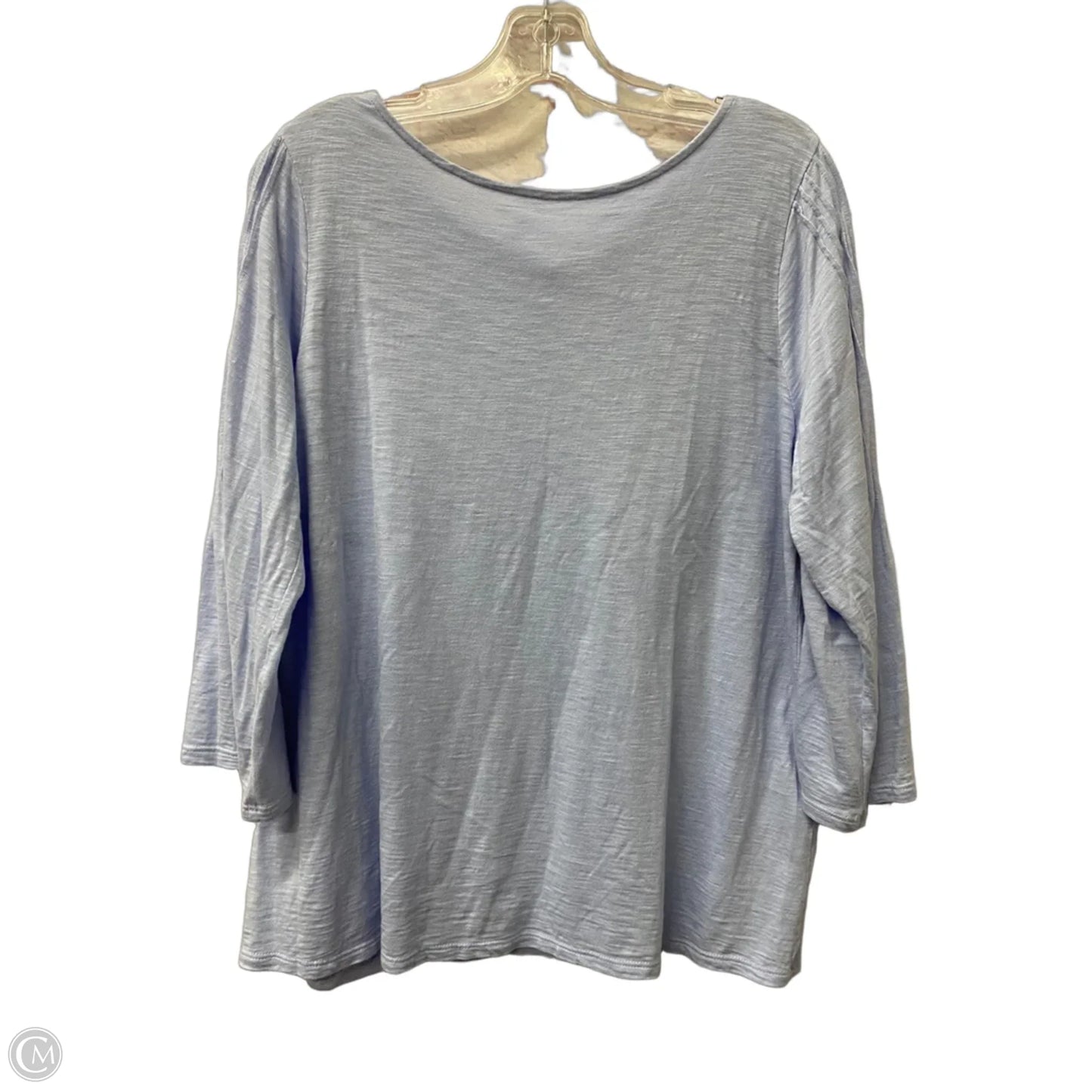 Top Long Sleeve By J. Jill In Blue, Size: S