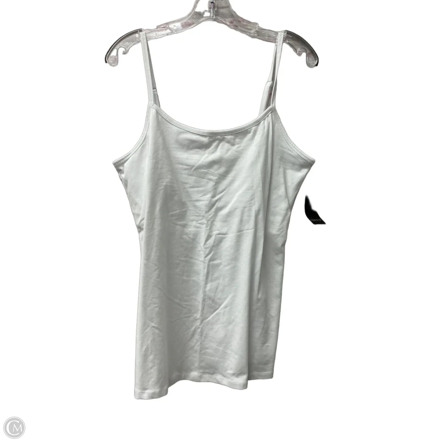 Top Sleeveless Basic By Torrid In White, Size: 2x