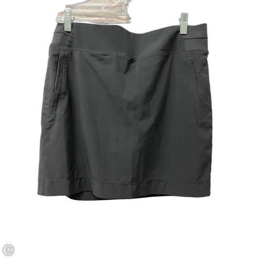 Athletic Skort By Athleta In Black, Size: L