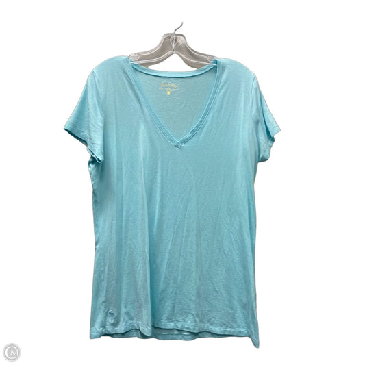 Top Sleeveless Designer By Lilly Pulitzer In Blue, Size: L