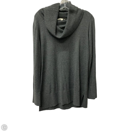 Sweater By Loft In Grey, Size: L