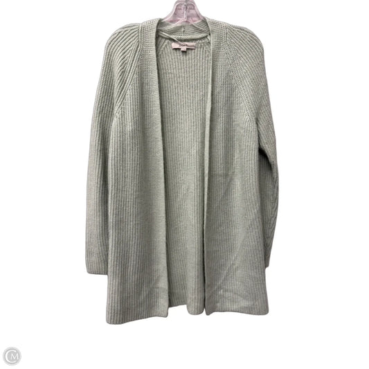 Sweater Cardigan By Loft In Green, Size: S