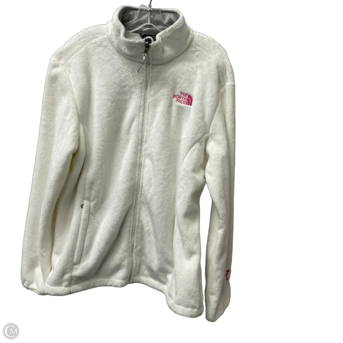 Athletic Jacket By The North Face In White, Size: 1x