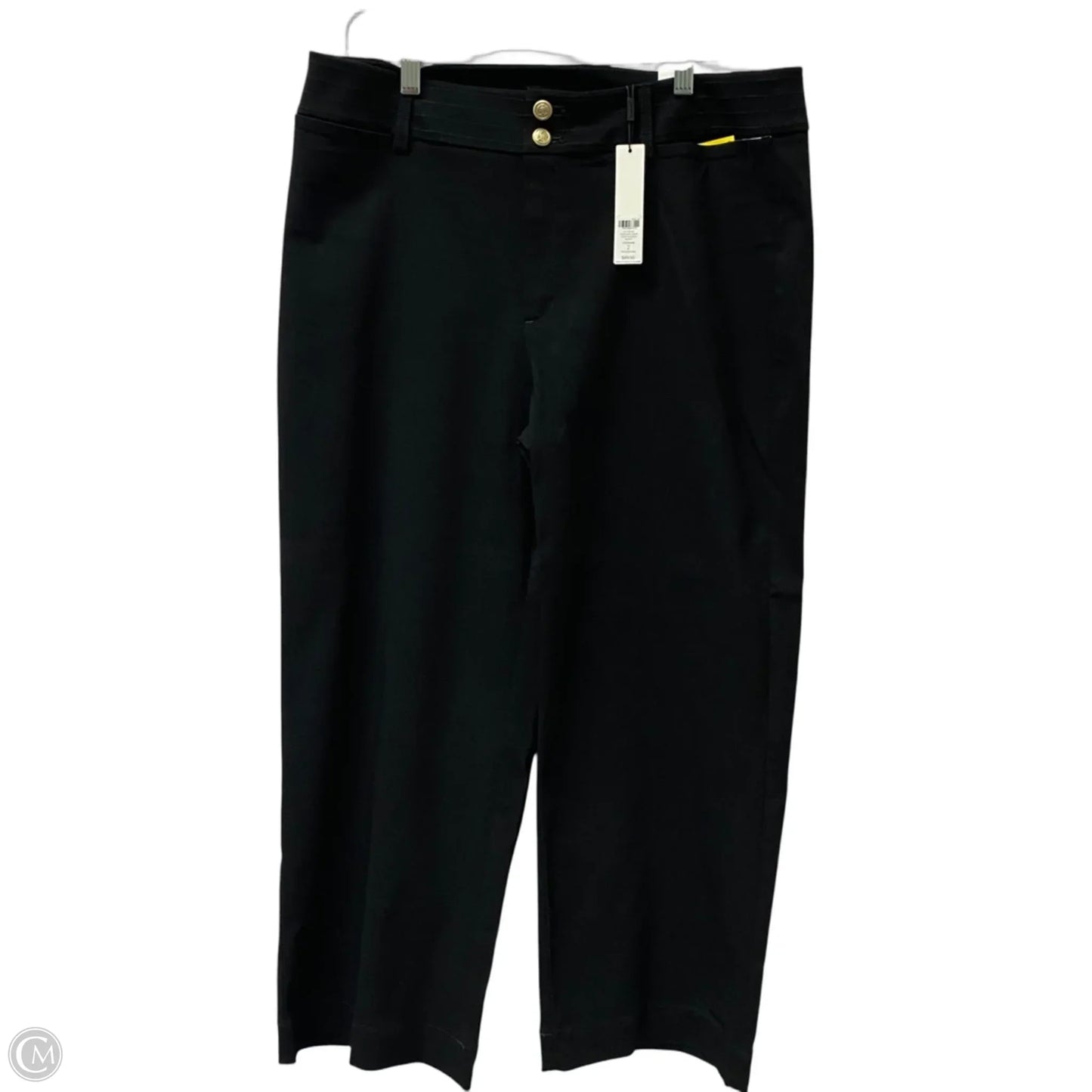 Pants Cropped By Chicos In Black, Size: 12