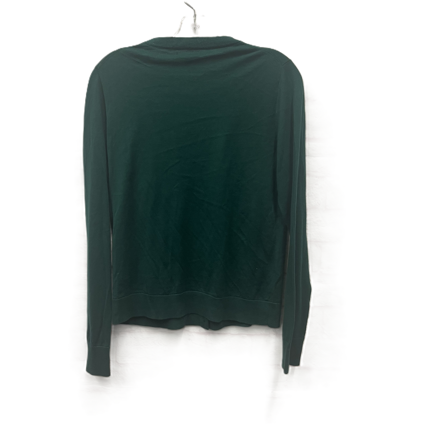 Top Long Sleeve By J. Crew In Green, Size: M