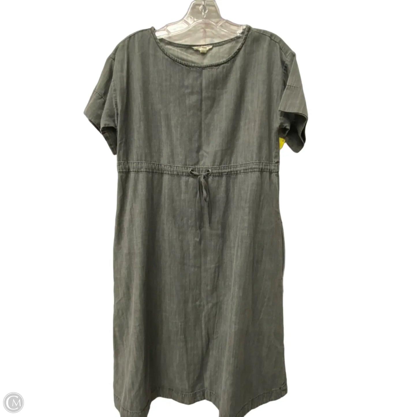 Dress Casual Short By Eileen Fisher In Grey, Size: Xs