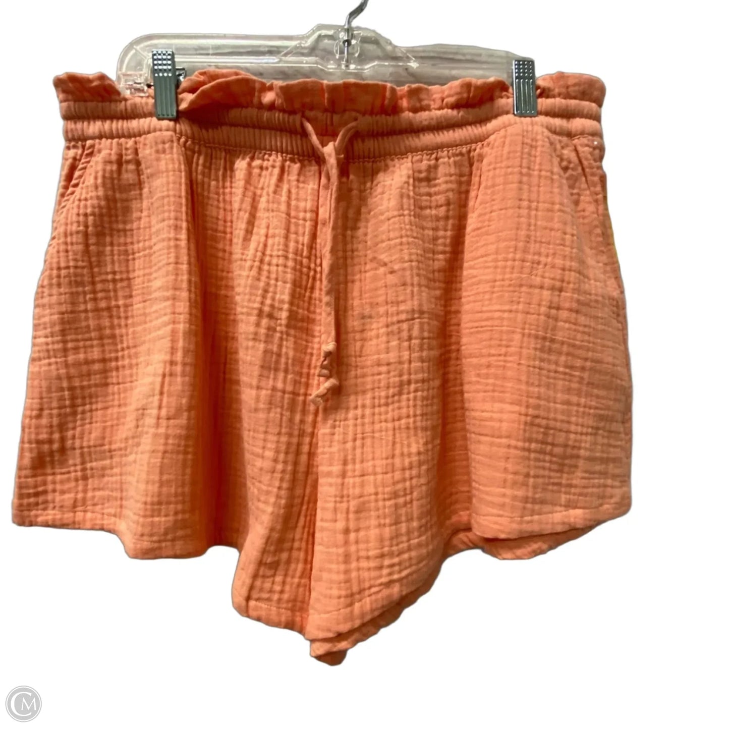 Shorts Designer By Ugg In Orange, Size: 16