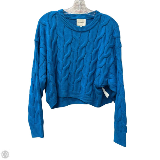 Sweater By Pink Rose In Blue, Size: M
