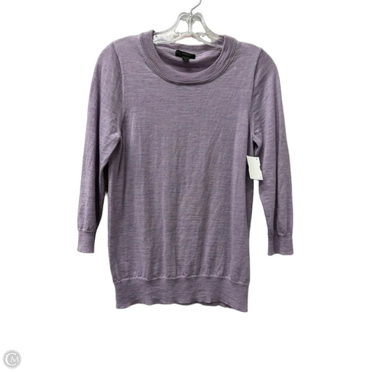 Sweater By J. Crew In Purple, Size: M