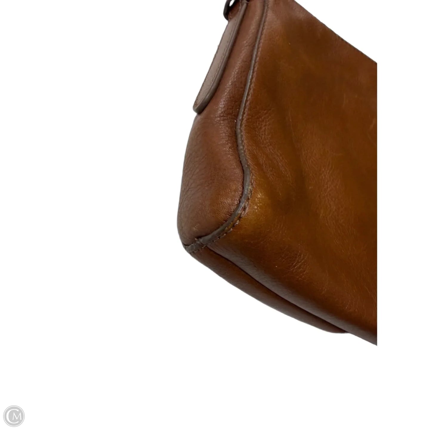 Crossbody Leather By Fossil, Size: Medium