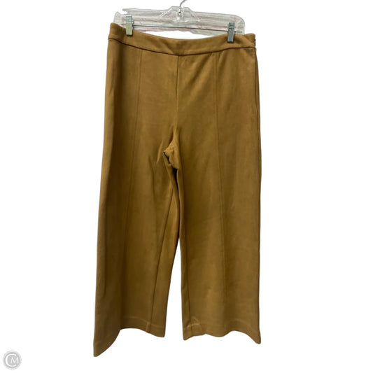 Pants Wide Leg By Ann Taylor In Brown, Size: 8