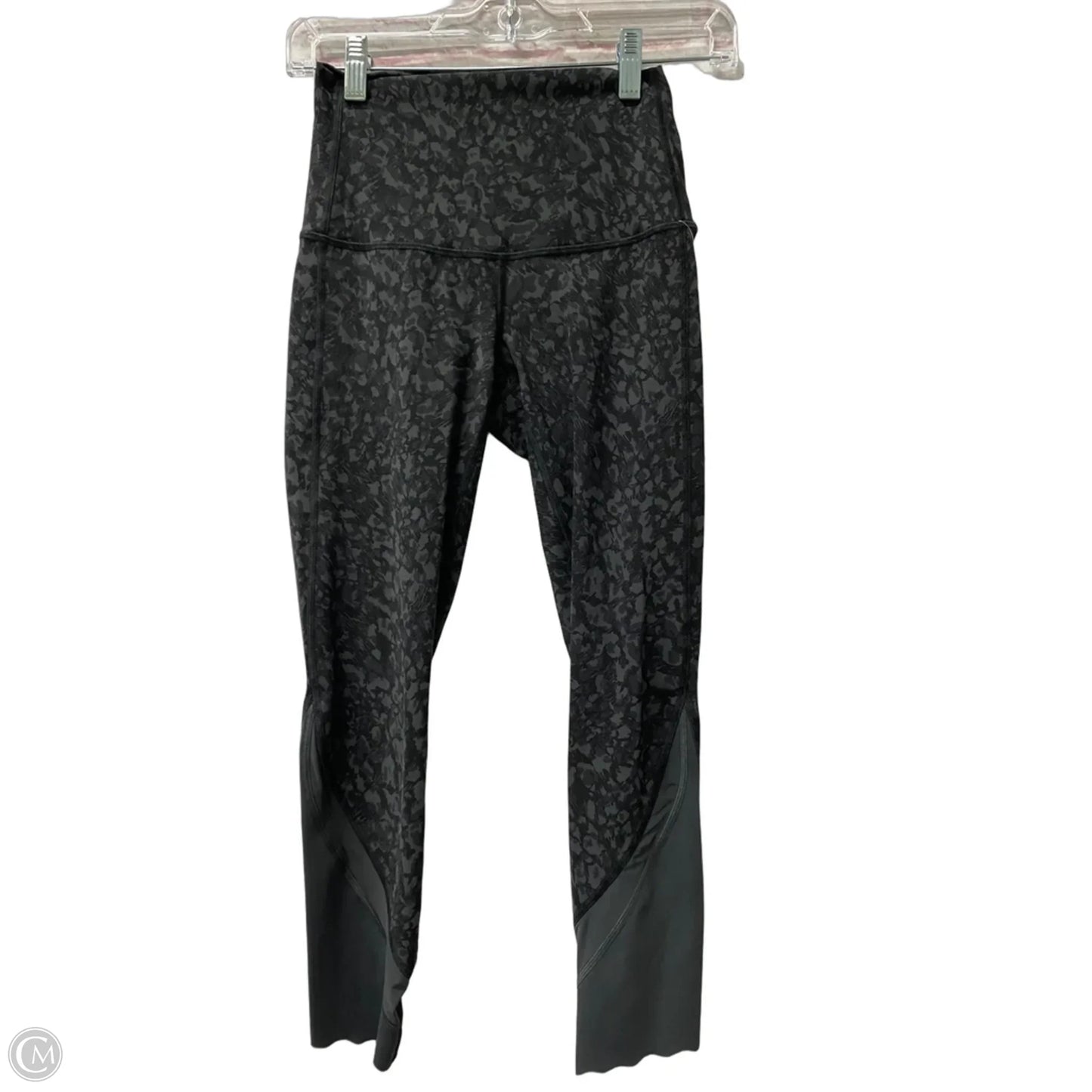 Athletic Leggings By Lululemon In Grey, Size: S