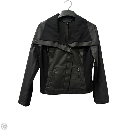 Jacket Moto By White House Black Market In Black, Size: M
