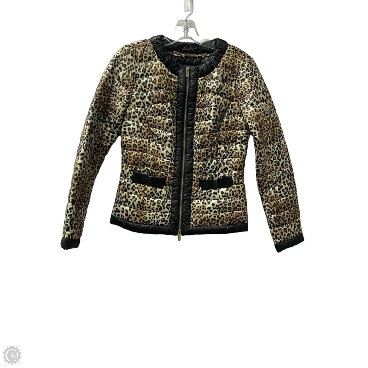 Jacket Puffer & Quilted By Cme In Animal Print, Size: S