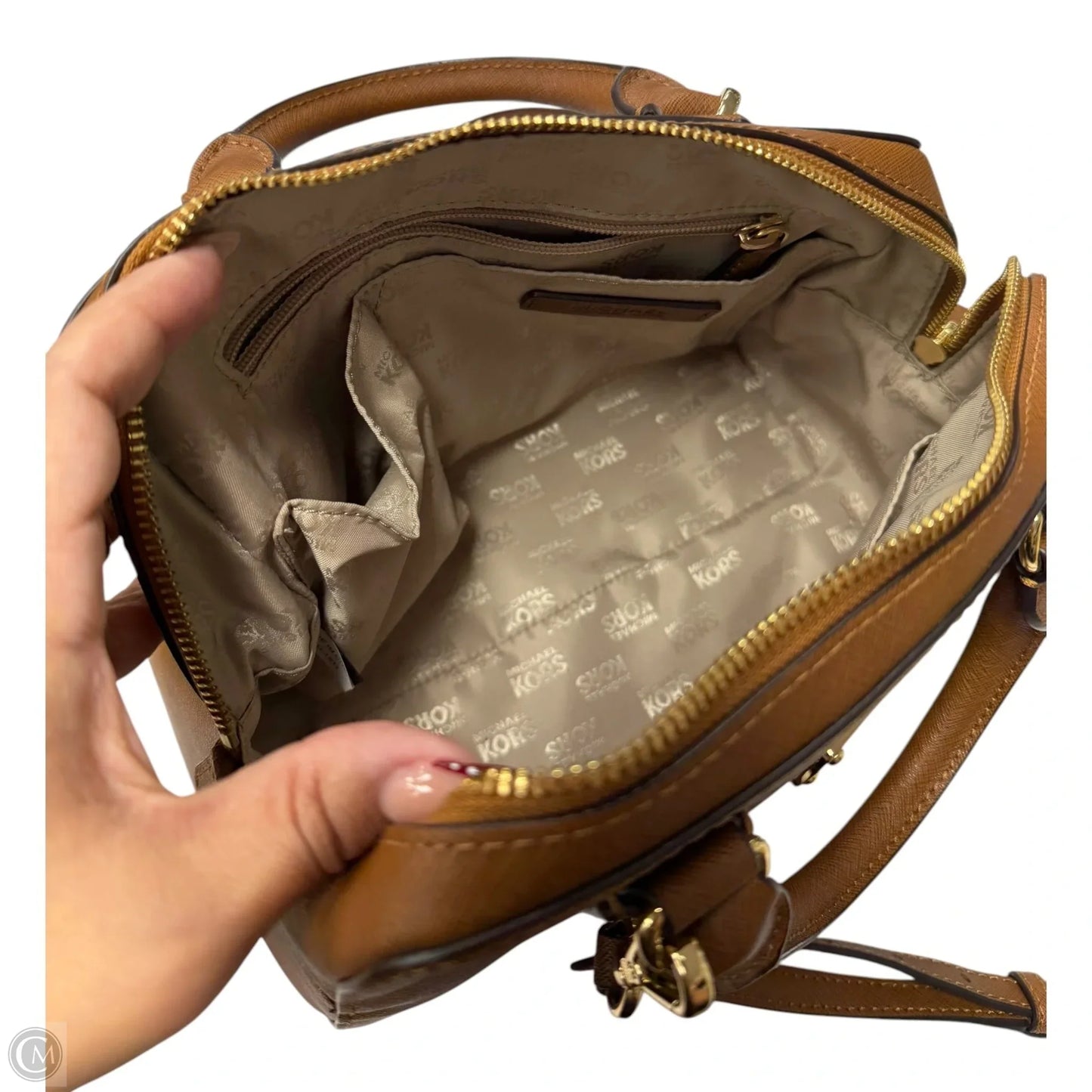 Handbag Designer By Michael Kors, Size: Medium