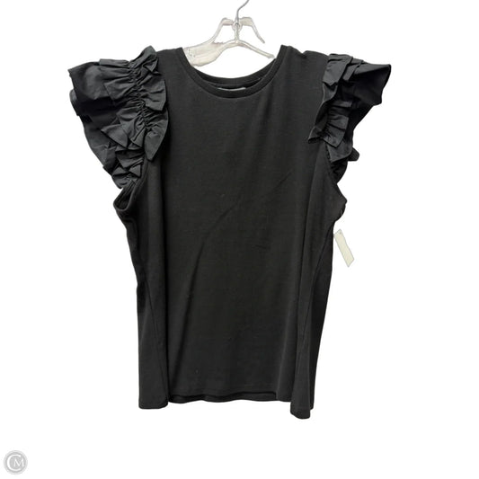 Top Short Sleeve By Gibson And Latimer In Black, Size: 2x
