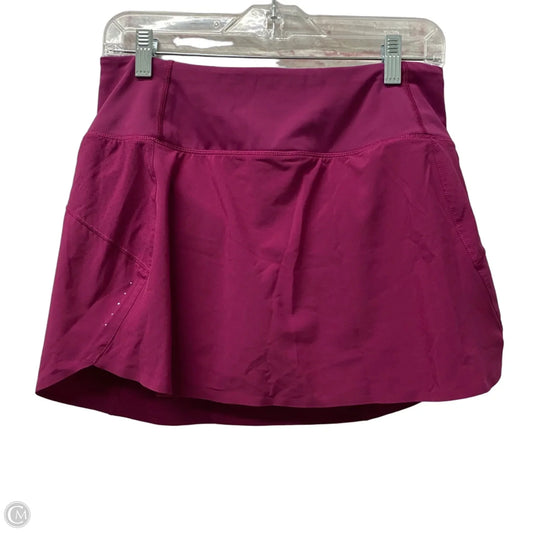 Athletic Skort By Athleta In Pink, Size: S