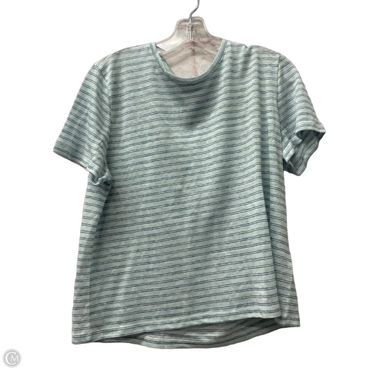 Top Short Sleeve By J. Crew In Blue, Size: M