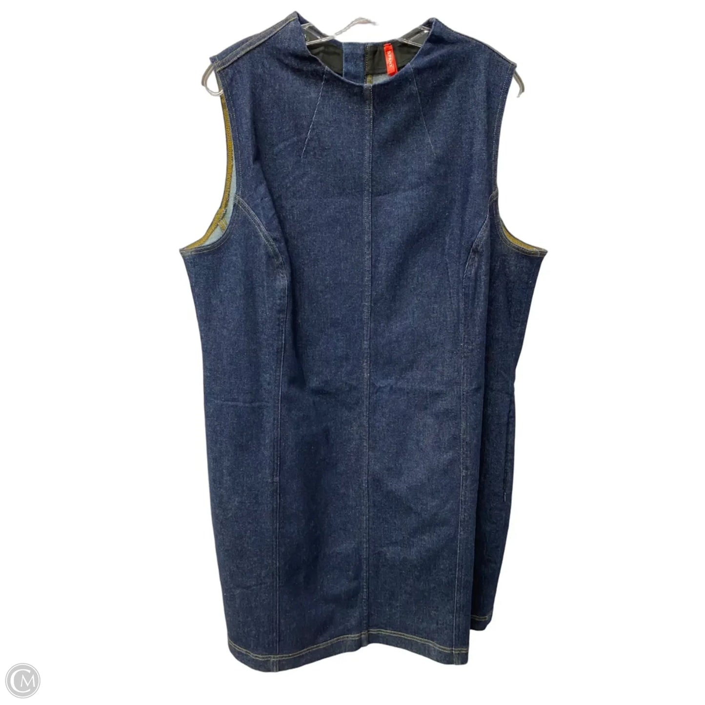 Dress Casual Midi By Spanx In Blue, Size: 2x