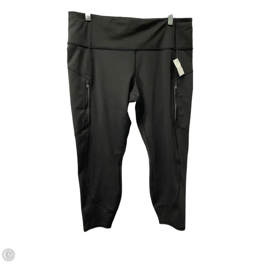 Athletic Capris By Athleta In Animal Print, Size: 0