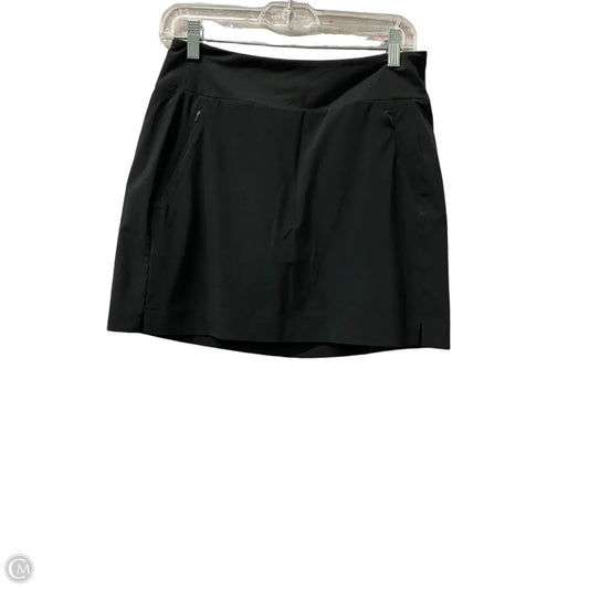 Athletic Skort By Athleta In Black, Size: 4