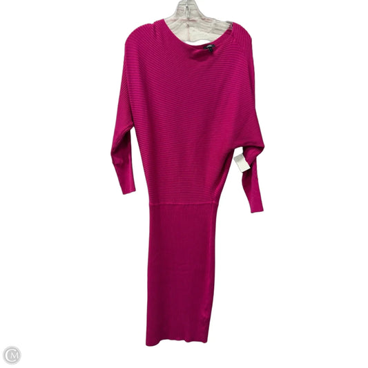 Dress Sweater By Express In Pink, Size: S