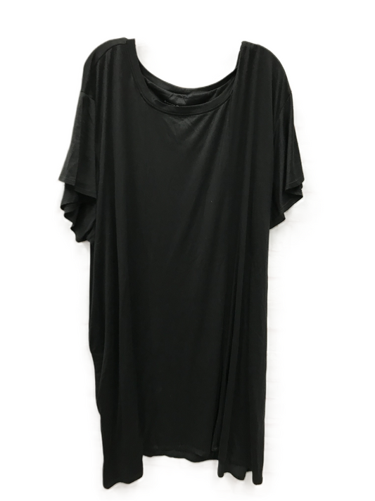 Black Dress Casual Short By Carole Hochman, Size: 3x