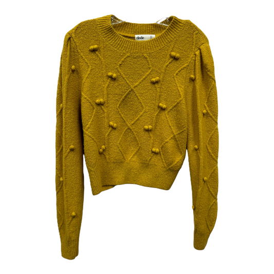 Yellow Sweater By Elodie, Size: M