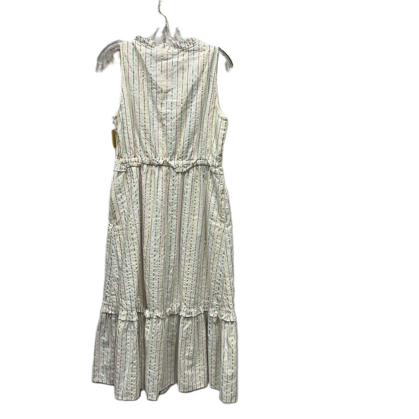 Dress Casual Midi By J. Crew In White, Size: S