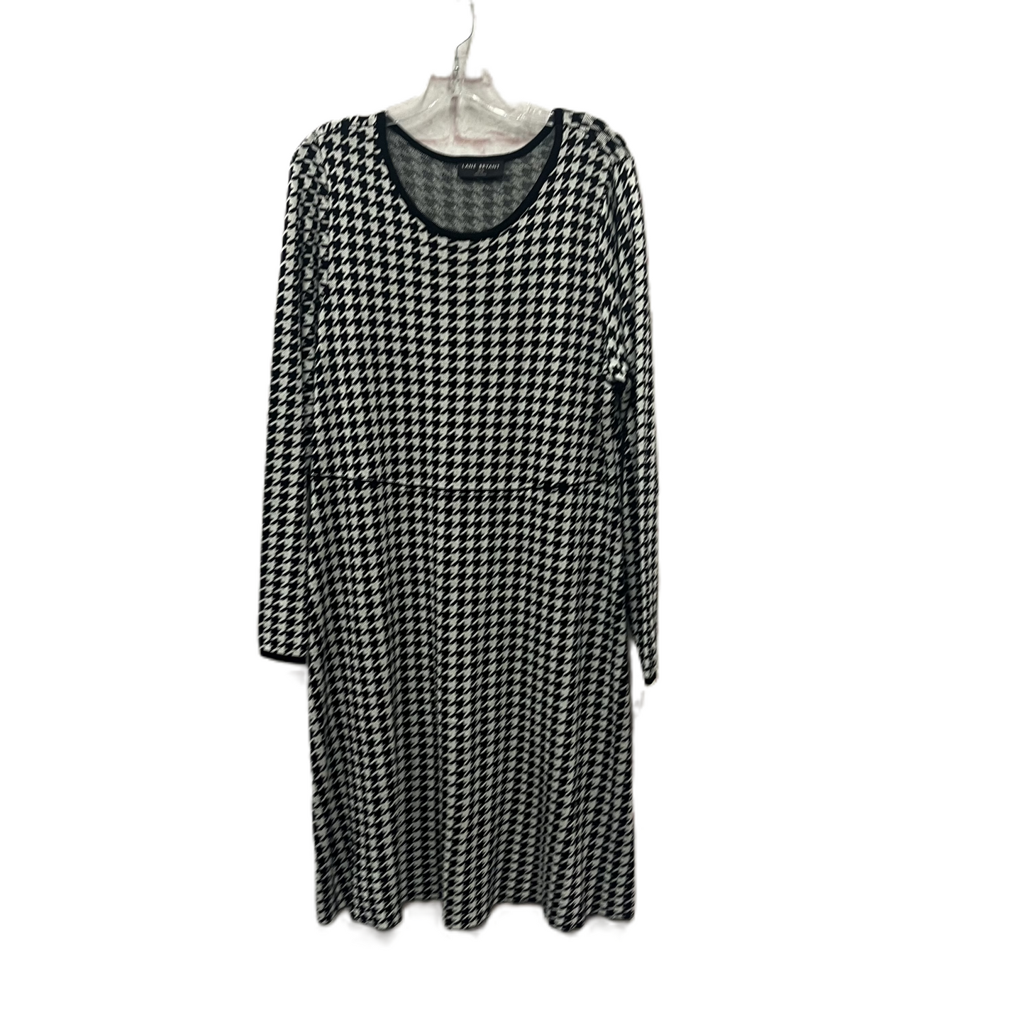 Dress Casual Short By Lane Bryant In Black & White, Size: 1x