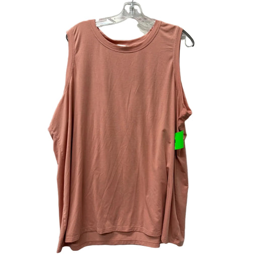 Athletic Tank Top By Athleta In Pink, Size: 2x