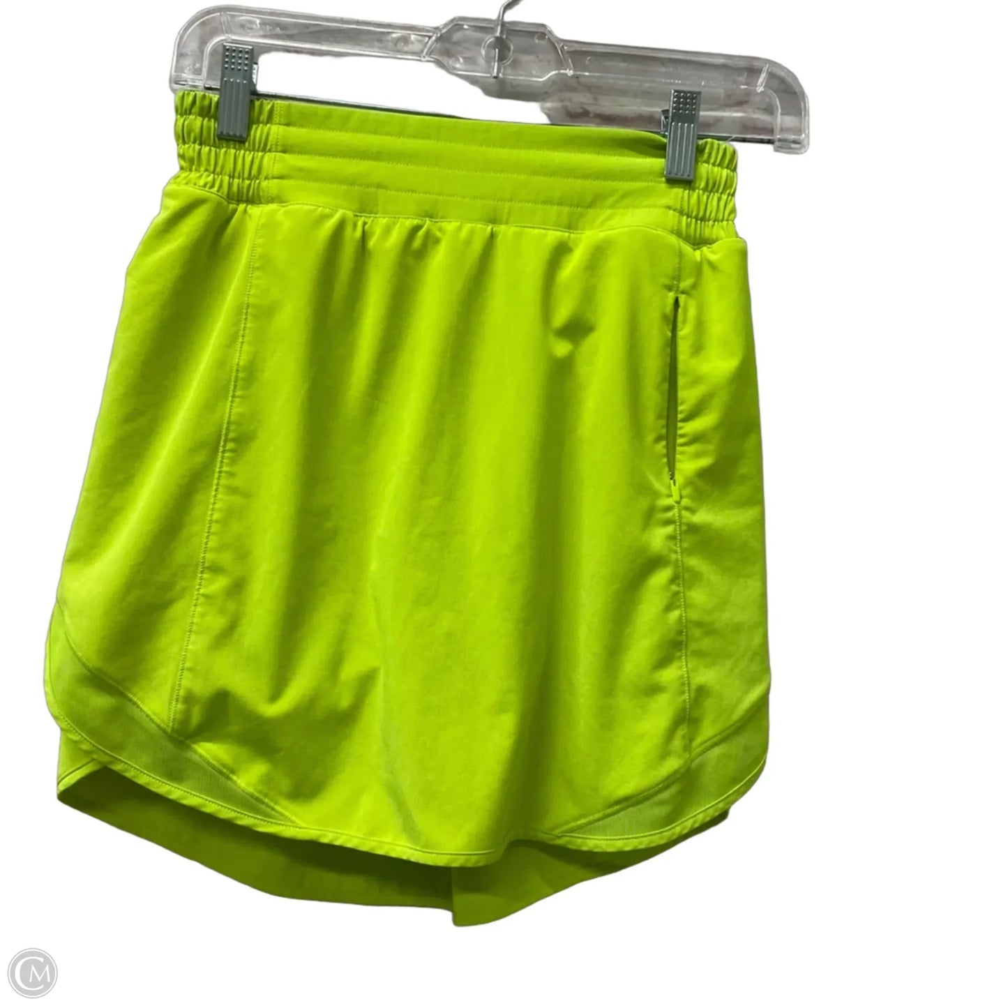 Athletic Skort By Lululemon In Green, Size: 4