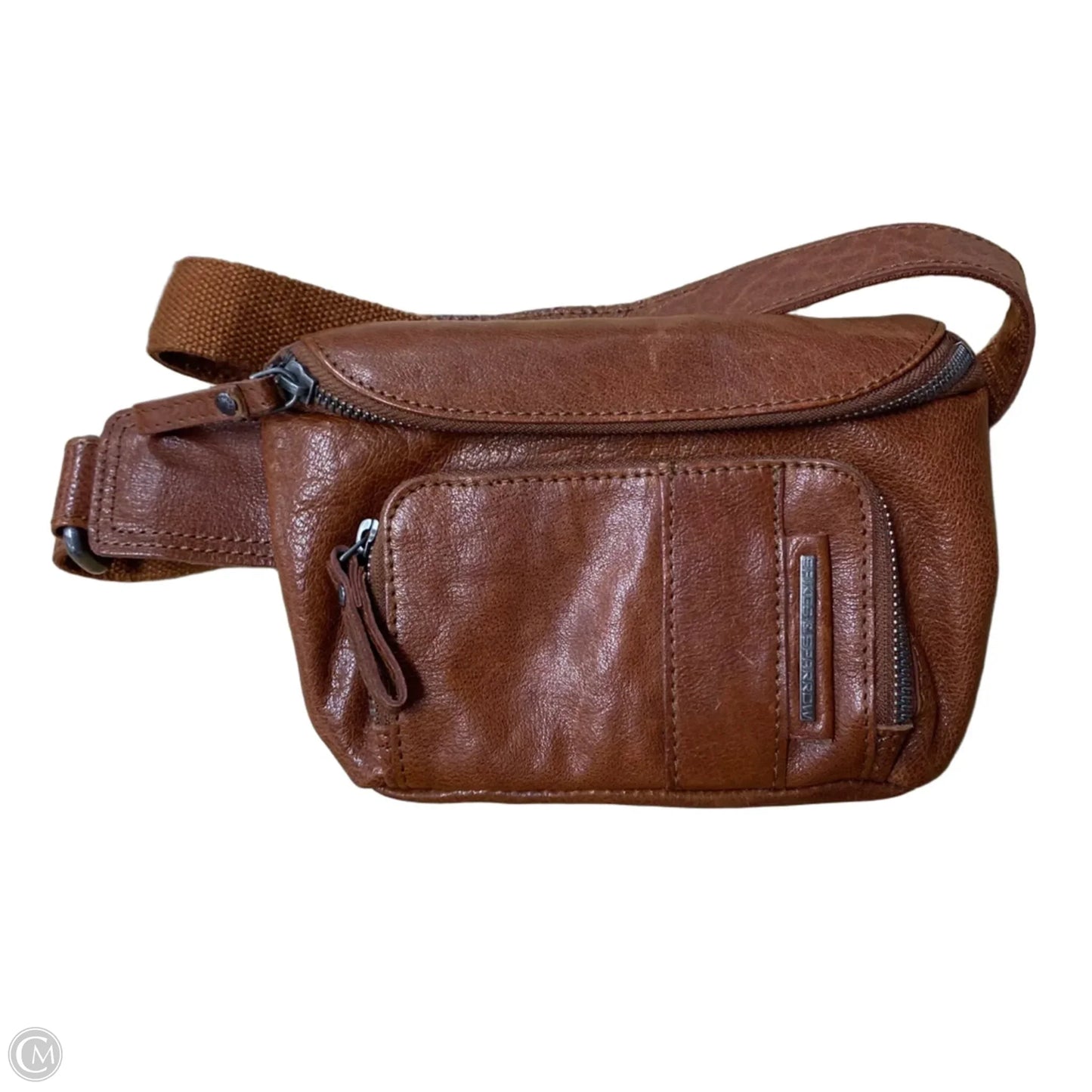Belt Bag Leather By Clothes Mentor, Size: Medium