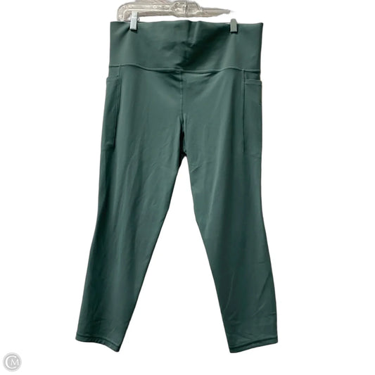 Athletic Capris By Athleta In Blue, Size: Xl