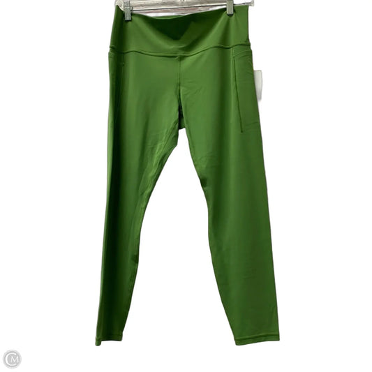 Athletic Capris By Athleta In Green, Size: Xl