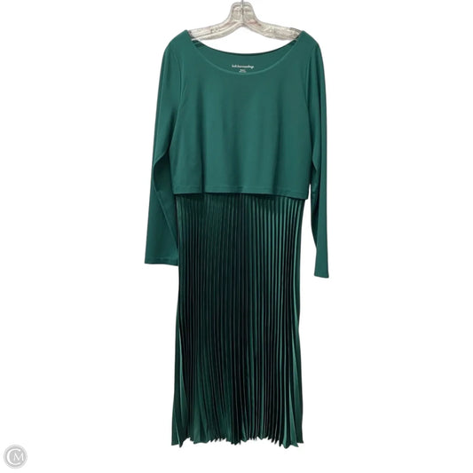 Dress Party Long By Soft Surroundings In Green, Size: M