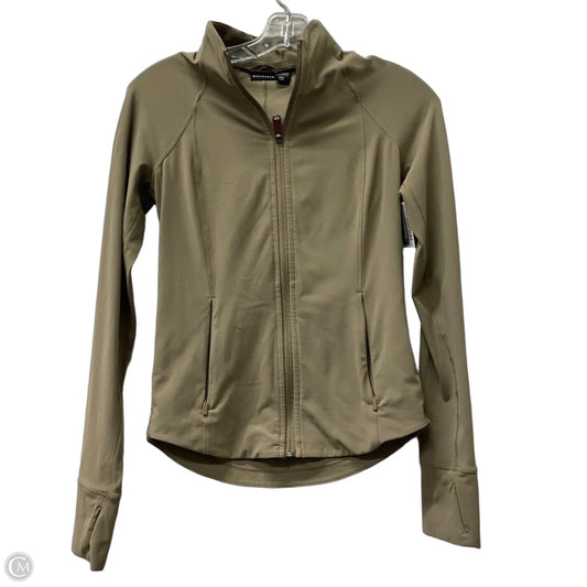 Athletic Jacket By Athleta In Taupe, Size: Xxs