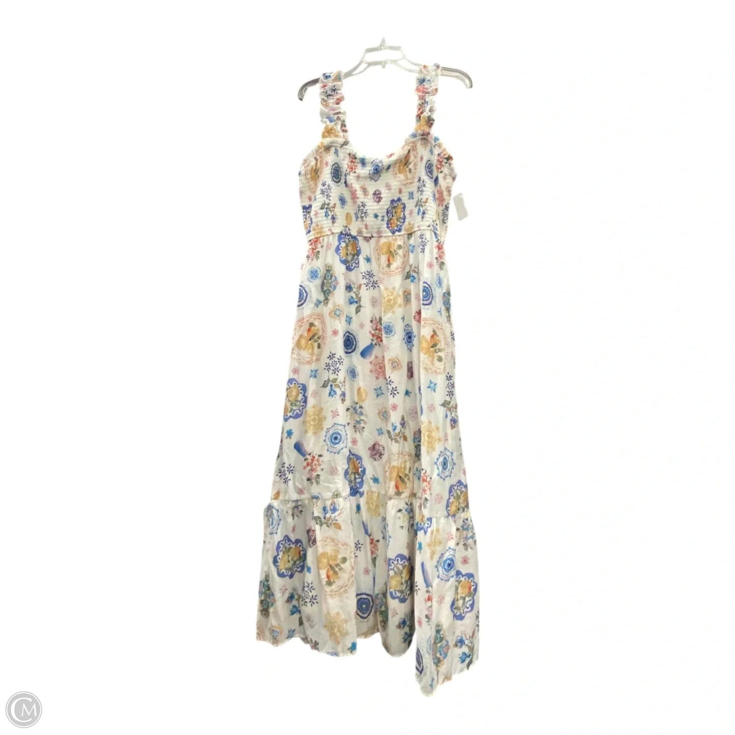 Dress Casual Maxi By Blu Pepper In White, Size: Xl