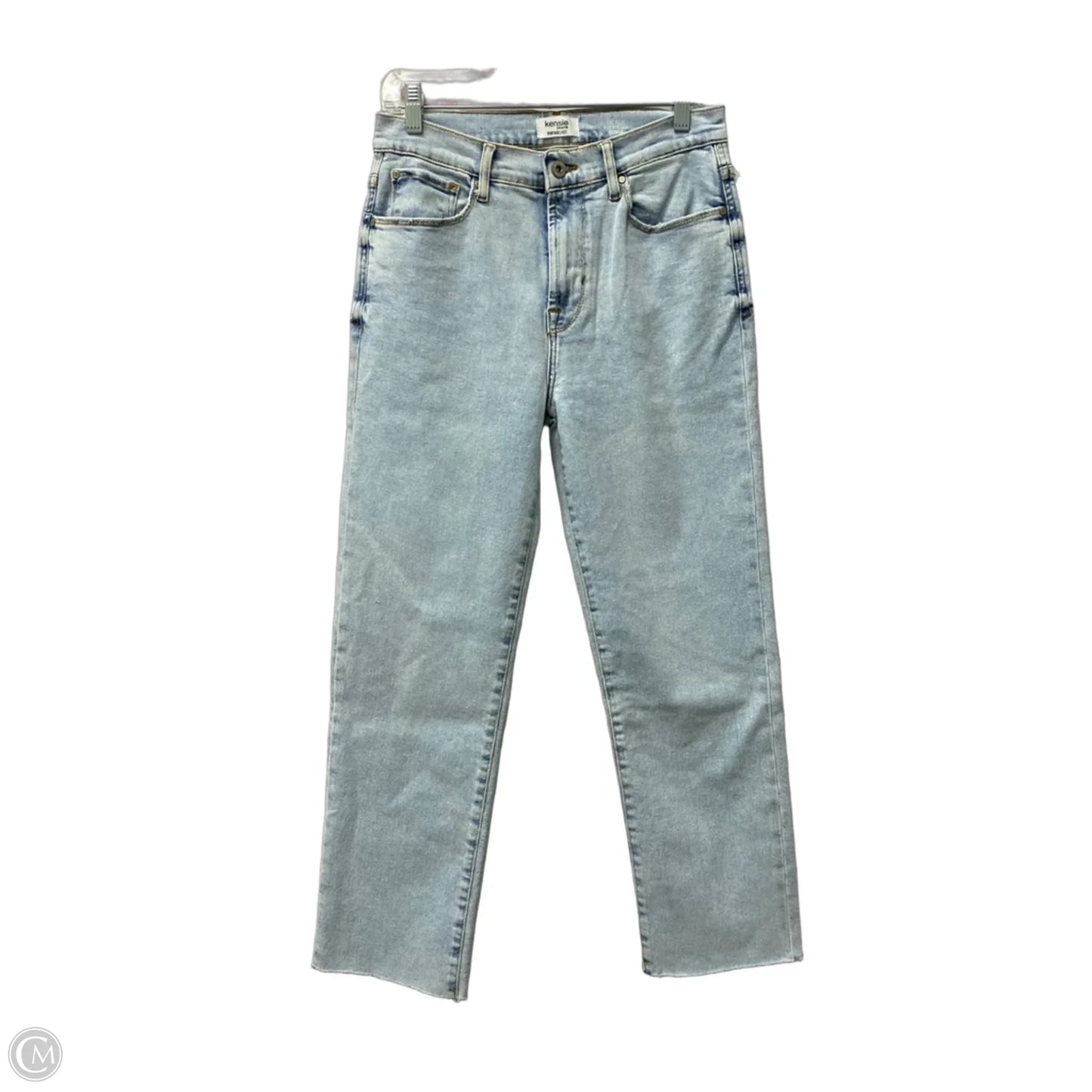 Jeans Straight By Kensie In Blue Denim, Size: 10