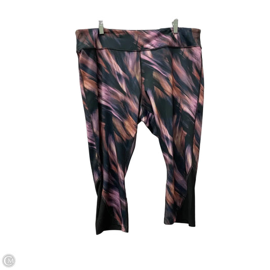 Athletic Pants By Tek Gear In Multi-colored, Size: 2x
