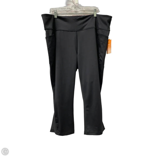 Athletic Pants By Tek Gear In Black, Size: 2x