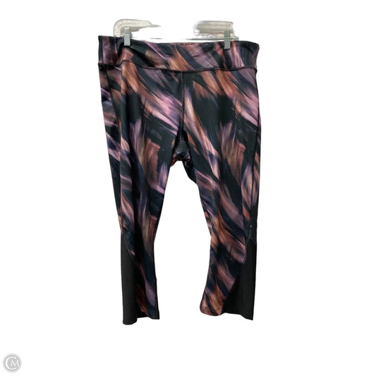 Athletic Pants By Tek Gear In Multi-colored, Size: 1x