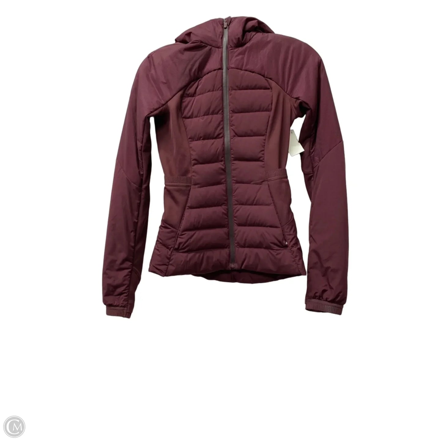 Athletic Jacket By Lululemon In Purple, Size: Xs
