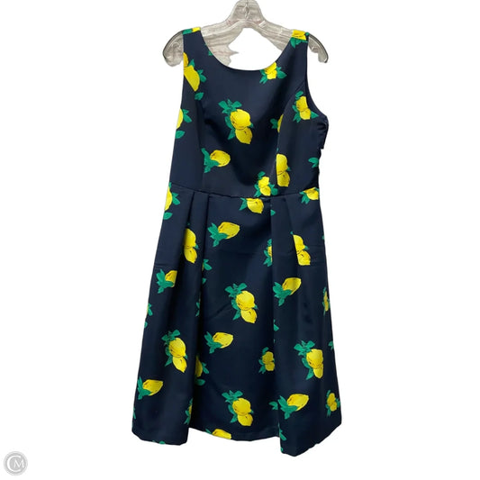Dress Casual Midi By Cme In Blue, Size: Xl