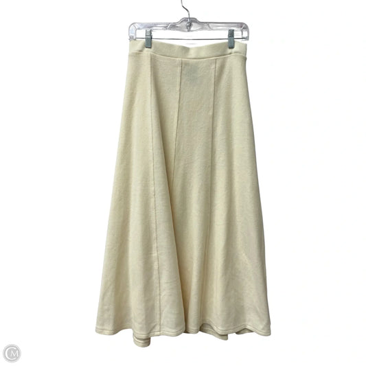 Skirt Midi By Simply Vera In Cream, Size: 8