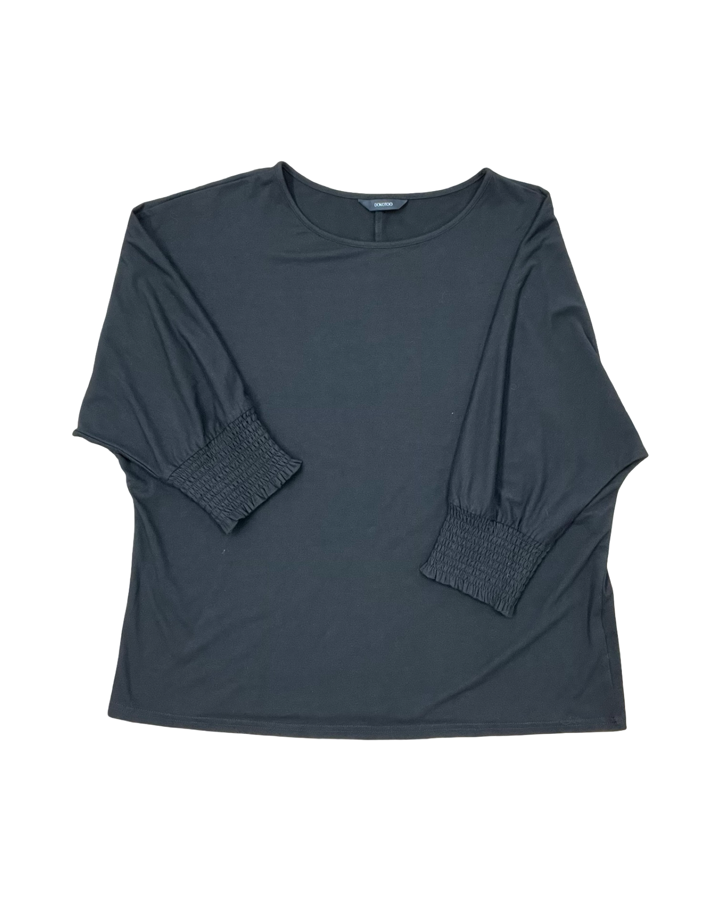 Top Ss By Dokotoo In Black, Size:Xl